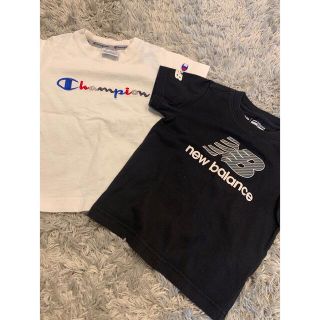 ニューバランス(New Balance)のTシャツ2枚セット Champion New Balance(Tシャツ/カットソー)