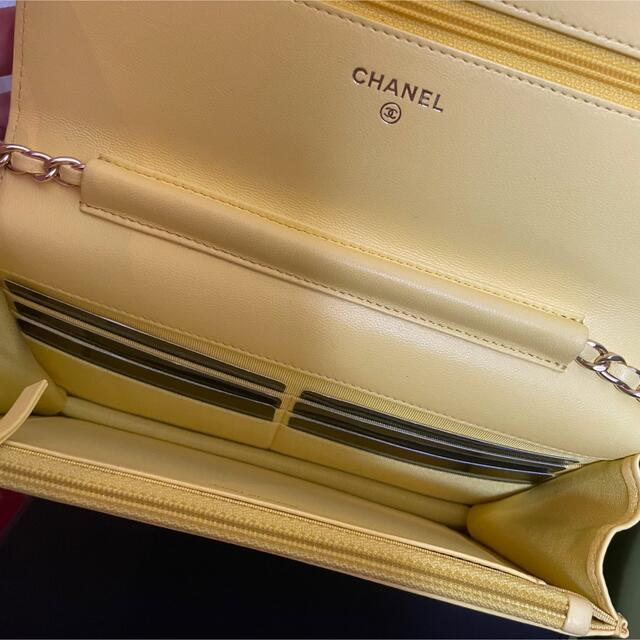 CHANEL ???? マトラッセ チェーンウォレット シルバー金具