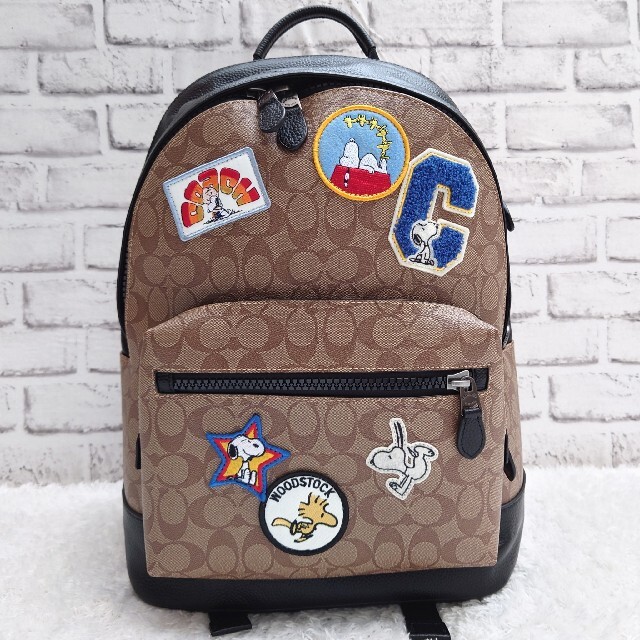 COACH × PEANUTS スヌーピー リュック