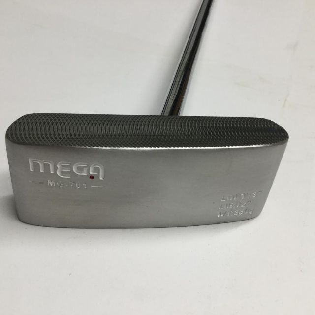 【新品未使用】長さが選べる！　MEGA GOLF スクエア センター パター スポーツ/アウトドアのゴルフ(クラブ)の商品写真