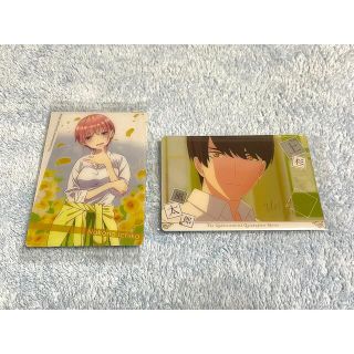 五等分の花嫁　豪華メタリック　キャラクターカード 2種(カード)