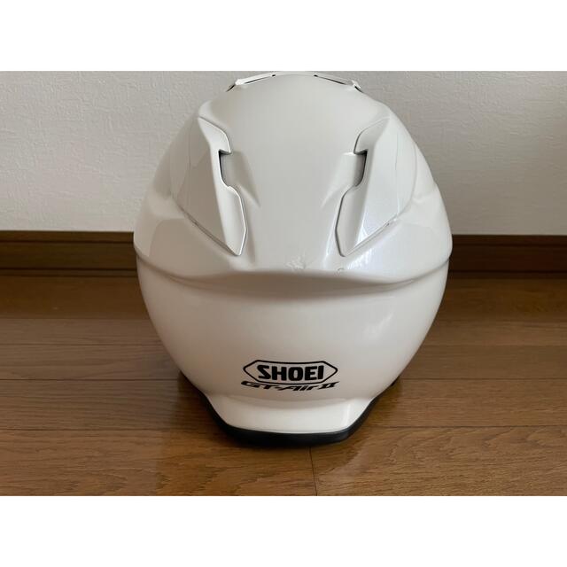 翔泳社(ショウエイシャ)のヘルメット SHOEI GT-Air Ⅱ ホワイト Lサイズ 自動車/バイクのバイク(ヘルメット/シールド)の商品写真