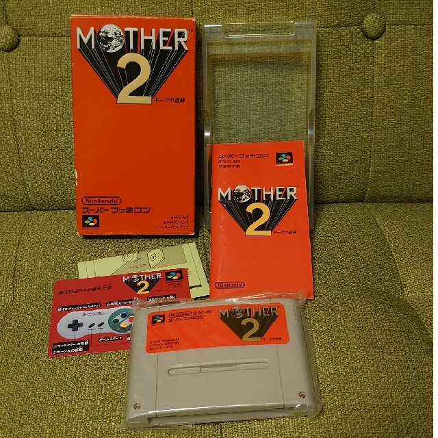 スーパーファミコン(スーパーファミコン)のSFC  MOTHER2  ギーグの逆襲 エンタメ/ホビーのゲームソフト/ゲーム機本体(家庭用ゲームソフト)の商品写真