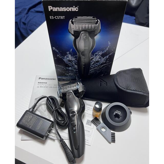 Panasonic(パナソニック)のパナソニック　シェーバー　ES-CST8T 青 スマホ/家電/カメラの美容/健康(メンズシェーバー)の商品写真