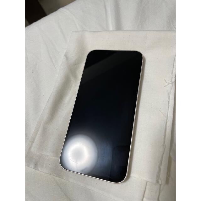 品質は非常に良い iPhone - SIMフリー 128GB スターライト iphone13