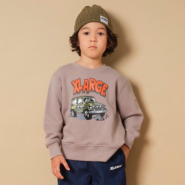 XLARGE(エクストララージ)の新品　タグ付き　XLARGE KIDS OGゴリラ4WDトレーナー キッズ/ベビー/マタニティのキッズ服男の子用(90cm~)(Tシャツ/カットソー)の商品写真