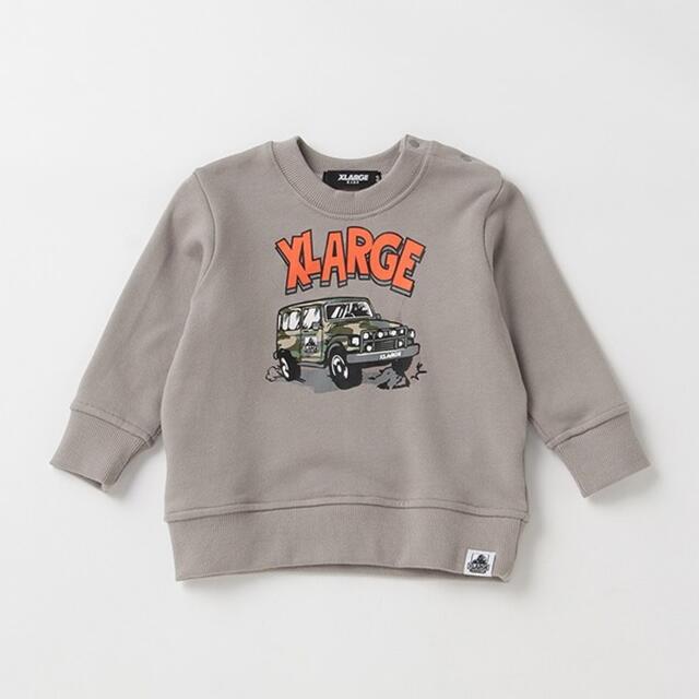 XLARGE(エクストララージ)の新品　タグ付き　XLARGE KIDS OGゴリラ4WDトレーナー キッズ/ベビー/マタニティのキッズ服男の子用(90cm~)(Tシャツ/カットソー)の商品写真