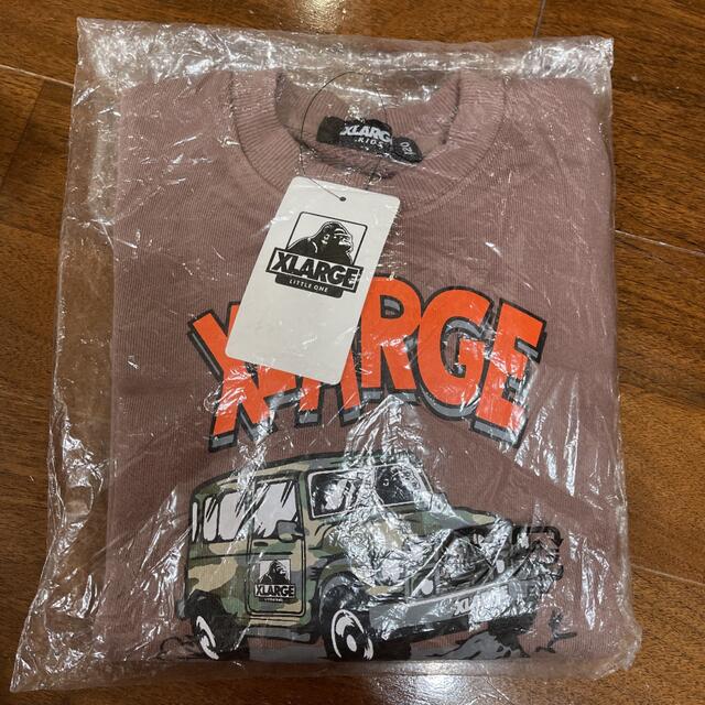 XLARGE(エクストララージ)の新品　タグ付き　XLARGE KIDS OGゴリラ4WDトレーナー キッズ/ベビー/マタニティのキッズ服男の子用(90cm~)(Tシャツ/カットソー)の商品写真