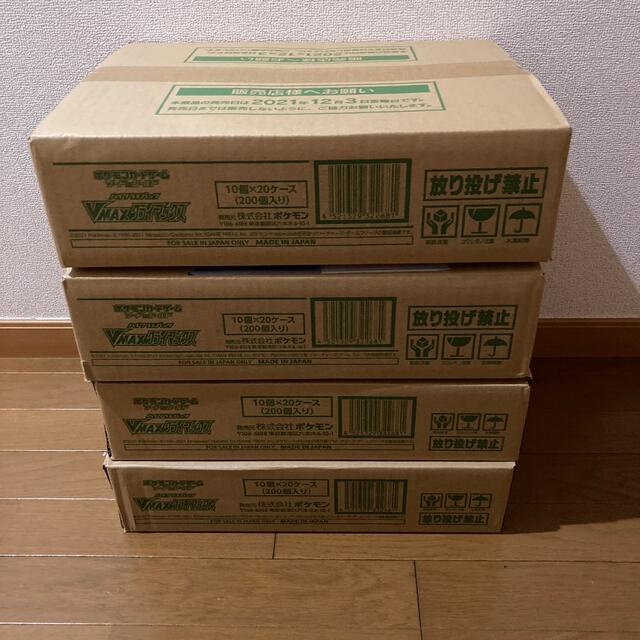 SEAL限定商品】 ポケモン - 4カートン 【早い者勝ち】vmax