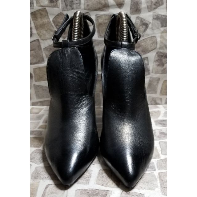 Enzo Angiolini(エンゾーアンジョリーニ)の伊製　ALBANO　パンプス　size 38(約24cm)黒 レディースの靴/シューズ(ハイヒール/パンプス)の商品写真