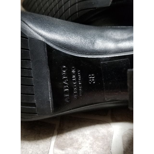 Enzo Angiolini(エンゾーアンジョリーニ)の伊製　ALBANO　パンプス　size 38(約24cm)黒 レディースの靴/シューズ(ハイヒール/パンプス)の商品写真