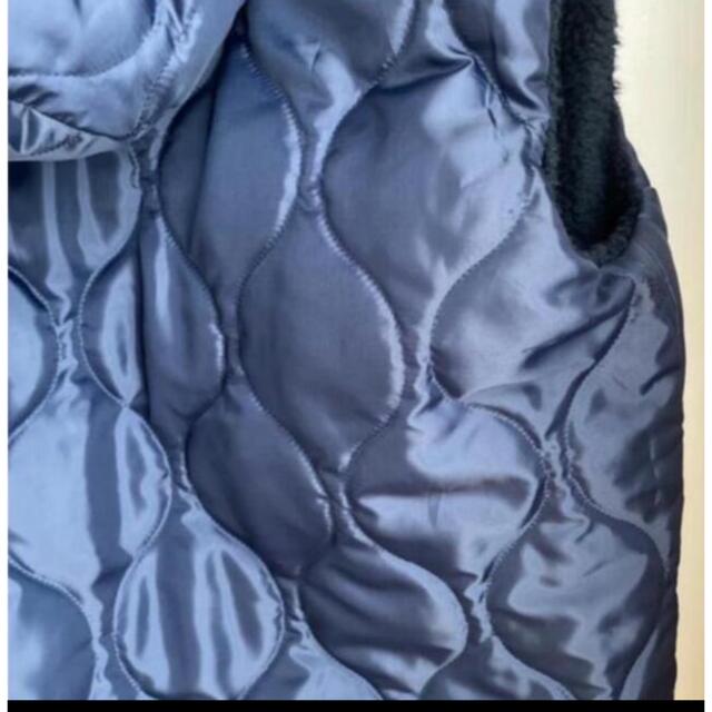 専用です⭐︎Gypsohila Boa Reversive Vest Navy レディースのジャケット/アウター(ダウンベスト)の商品写真
