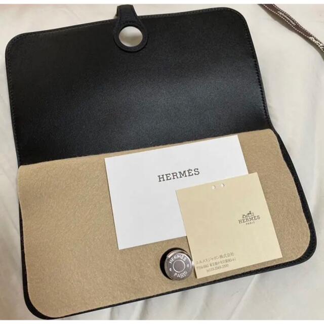 Hermes(エルメス)の【新品未使用】エルメス hermes ドゴンロング ノワール 黒 正規品 メンズのファッション小物(長財布)の商品写真