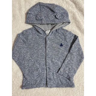 ベビーギャップ(babyGAP)のベビーギャップ　babygap gap パーカー アウター　くま　リバーシブル(ジャケット/コート)