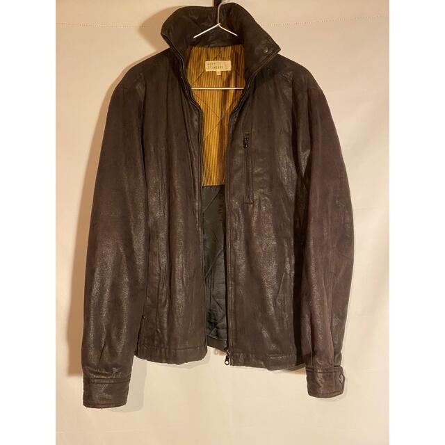 vintage leather jacket メンズのジャケット/アウター(レザージャケット)の商品写真