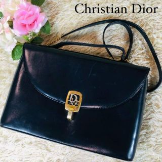 クリスチャンディオール(Christian Dior)の【人気✨】クリスチャンディオール 2way ショルダーバッグ フォーマル 紺(ショルダーバッグ)