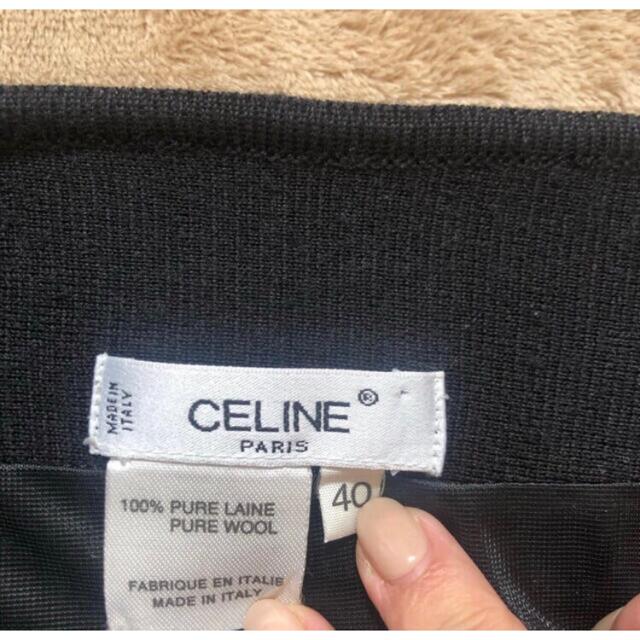 celine(セリーヌ)のceline セリーヌ　ニットタイトスカート  レディースのスカート(ひざ丈スカート)の商品写真