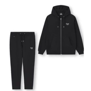 ソフ(SOPH)の 1MW by SOPH. XXL 裏起毛スウェットパーカーセット BLACK(スウェット)