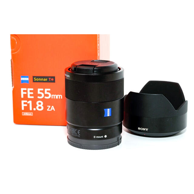 定番 SONY - SONY 単焦点 55ミリ フルサイズ T*FE55F1.8ZA eマウント