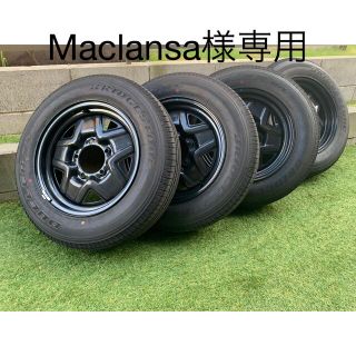 ブリヂストン(BRIDGESTONE)のジムニーjb64 純正タイヤandホイール　4本セット(タイヤ・ホイールセット)