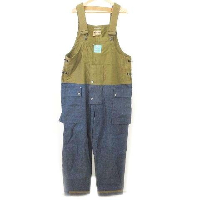 ナイジェルケーボン ライブロ DUNGAREE SPLIT オーバーオール 50