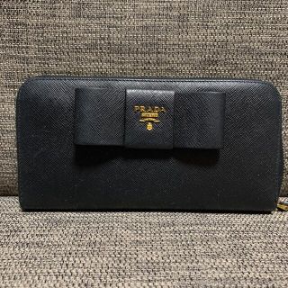 プラダ(PRADA)の【PRADA】長財布　サフィアーノ(財布)