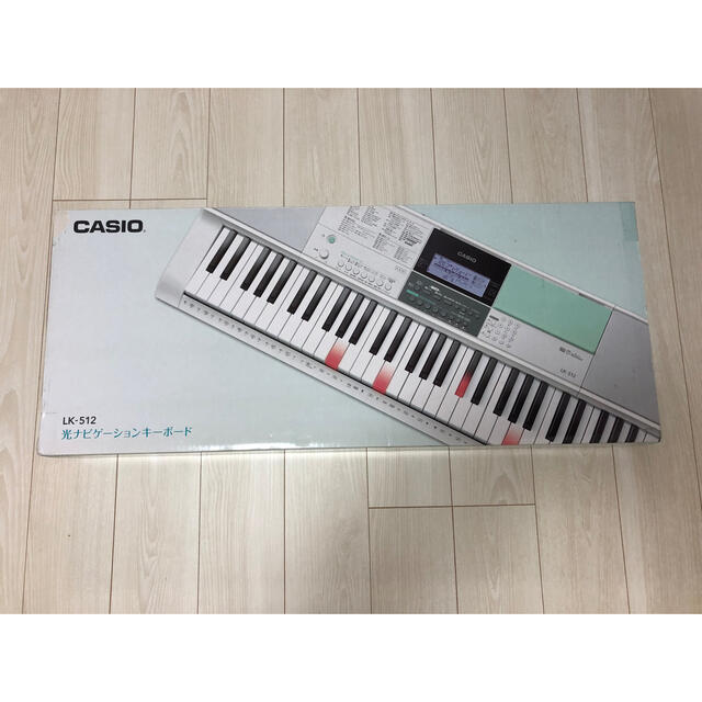 CASIO(カシオ)のCASIOキーボード☆光ナビゲーション 楽器の鍵盤楽器(キーボード/シンセサイザー)の商品写真