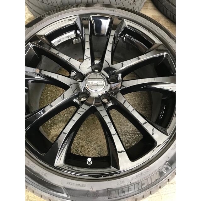 トヨタ - アルファード 19インチアルミホイール「TRD TF5 トヨタ - アルファード 19インチアルミホイール「TRD TF5