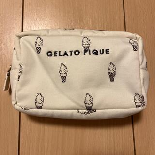 ジェラートピケ(gelato pique)のgelato pique☆ジェラートピケ  ソフトクリーム柄　ポーチ(ポーチ)