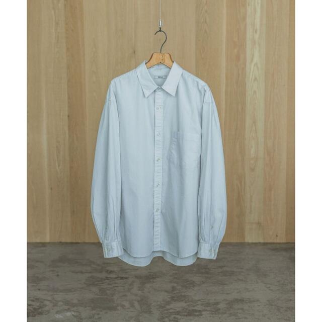 shiun】WASHER REGULAR COLLAR SHIRT 人気商品の 4800円引き stockshoes.co