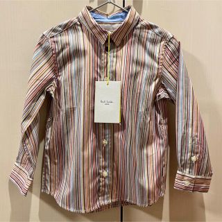 【新品】Paul Smith junior ポールスミスジュニア　シャツ　3A