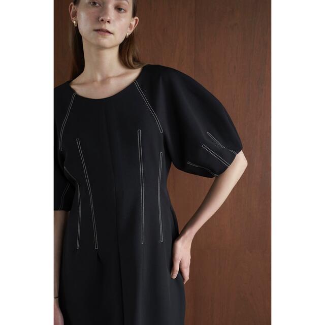 クラネ正規品！STITCHDESIGNPUFFSLEEVE ONE PIECE 9