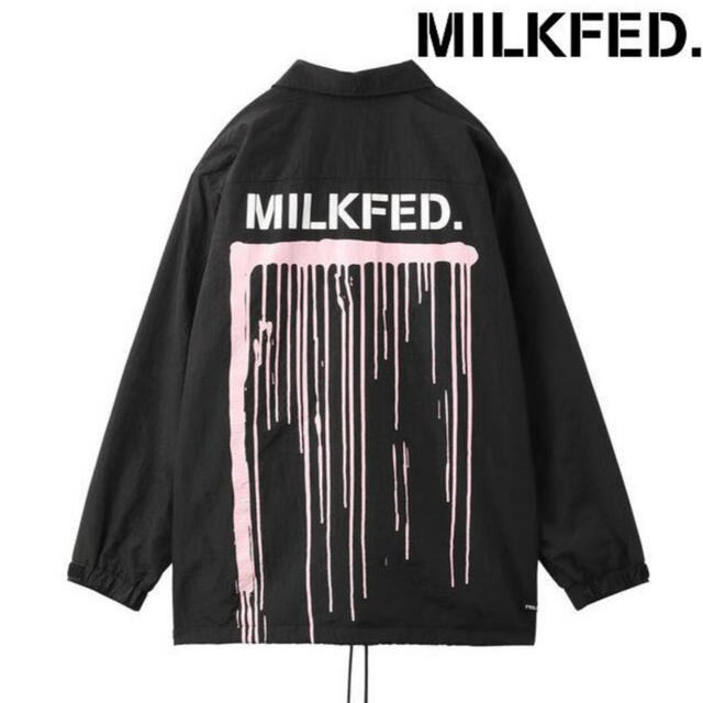 MILKFED.(ミルクフェド)の数回のみ コラボ コーチジャケット レディースのジャケット/アウター(ナイロンジャケット)の商品写真