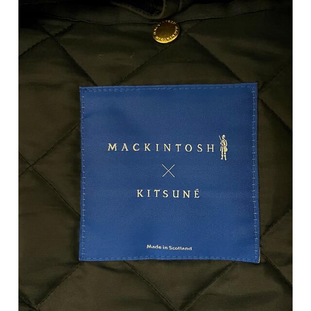 MACKINTOSH(マッキントッシュ)の希少　MACKINTOSH ×KITSUNEコラボ　キルティングライナーブルゾン メンズのジャケット/アウター(ミリタリージャケット)の商品写真