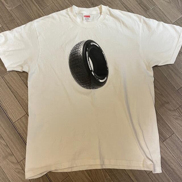 supremeタイヤTシャツ