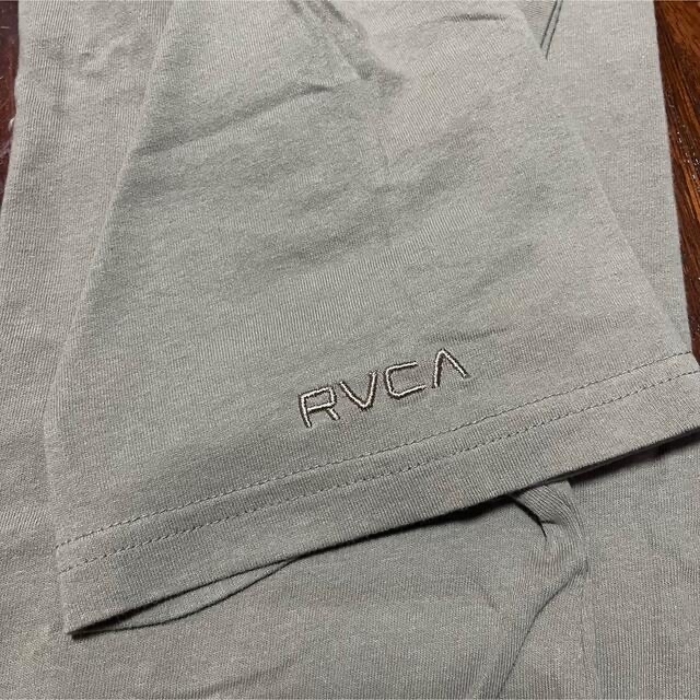 RVCA(ルーカ)のrvca ルーカ　Tシャツ　Lサイズ　ベージュ メンズのトップス(Tシャツ/カットソー(半袖/袖なし))の商品写真