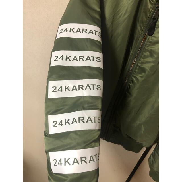 ALPHA INDUSTRIES(アルファインダストリーズ)の【24karats × ALPHA】Bomber MA-1 ブルゾンジャケット メンズのジャケット/アウター(ミリタリージャケット)の商品写真