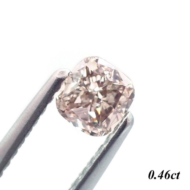 話題の人気 ダイヤモンド パープル ピンク ファンシー 0.46ct ルース