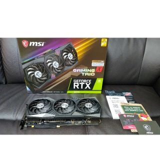 MSI RTX3070 GAMING X TRIO(PCパーツ)