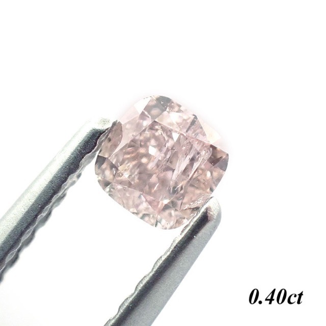 ジュエリー0.40ct ファンシー ピンク ダイヤモンド  ルース 裸石 天然ダイヤモンド