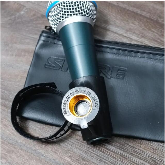 SHURE BETA58Aダイナミックマイクロフォン 楽器のレコーディング/PA機器(マイク)の商品写真