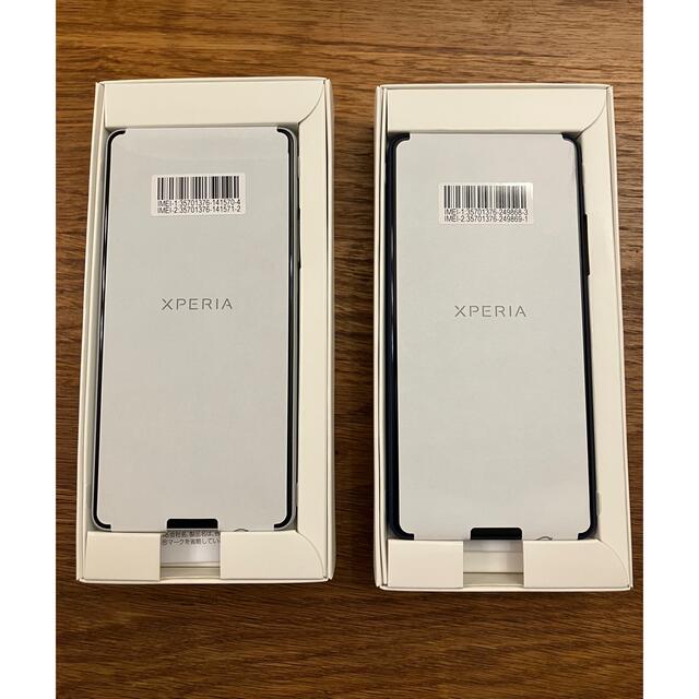 Xperia(エクスペリア)の【新品】SONY Xperia Ace III SOG08 ブルー1、グレー１ スマホ/家電/カメラのスマートフォン/携帯電話(スマートフォン本体)の商品写真