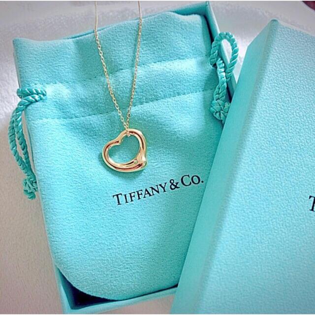 Tiffany & Co. - Tiffany  ティファニー   オープンハート ネックレス
