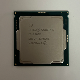 CPU Intel 8世代　Core i７-8700K 3.70GHz (PCパーツ)