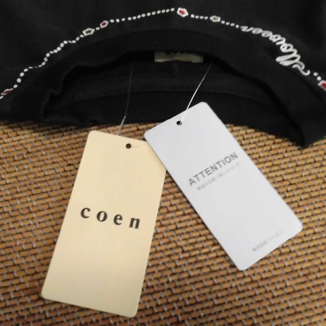 coen(コーエン)の☆新品☆coen キッズ ハロウィンビッグ8分袖チュニックＴシャツ 120サイズ キッズ/ベビー/マタニティのキッズ服男の子用(90cm~)(Tシャツ/カットソー)の商品写真