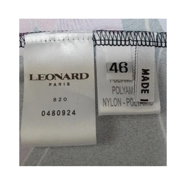 LEONARD(レオナール)のレオナール　インポート　ワンピース　大きなサイズ レディースのワンピース(ひざ丈ワンピース)の商品写真