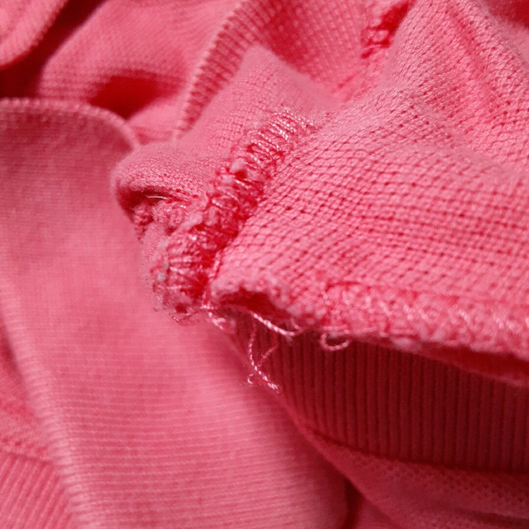 MAISON KITSUNE'(メゾンキツネ)のメゾンキツネ　ポロシャツ　ピンク　Sサイズ メンズのトップス(ポロシャツ)の商品写真