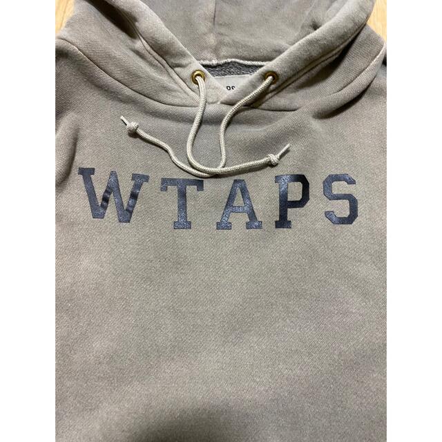 WTAPS DESIGN HOODED COLLEGE パーカー サイズ03