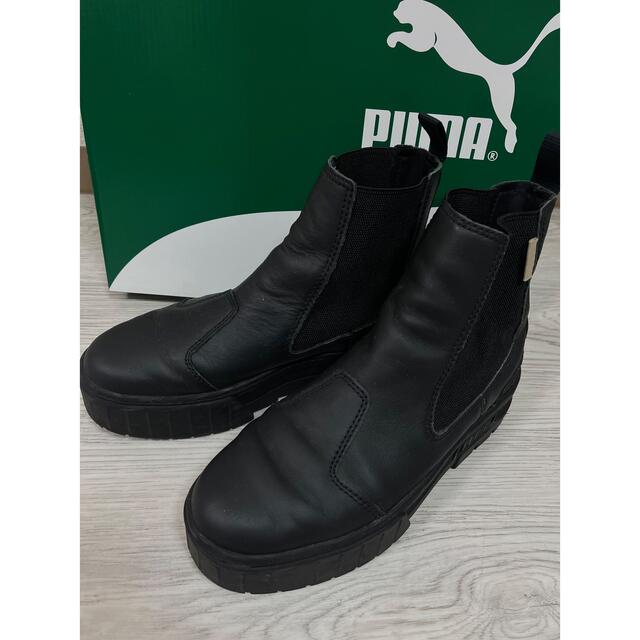 ビッグ割引 チェルシーブーツ プーマ - PUMA 人気完売品 黒 24cm ブーツ