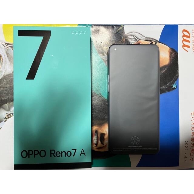 スマホ/家電/カメラOPPO Reno7A au版 未使用